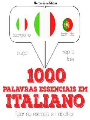 cover image of 1000 palavras essenciais em italiano